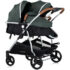 Chipolino Carucior pentru gemeni Duo Smart KBDS02504BA Basil (AA2026551)