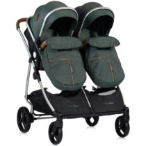 Chipolino Carucior pentru gemeni Duo Smart KBDS02504BA Basil (AA2026551)