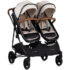 Chipolino Carucior pentru gemeni Duo Smart KBDS02505BI Biscotta (AA2026552)
