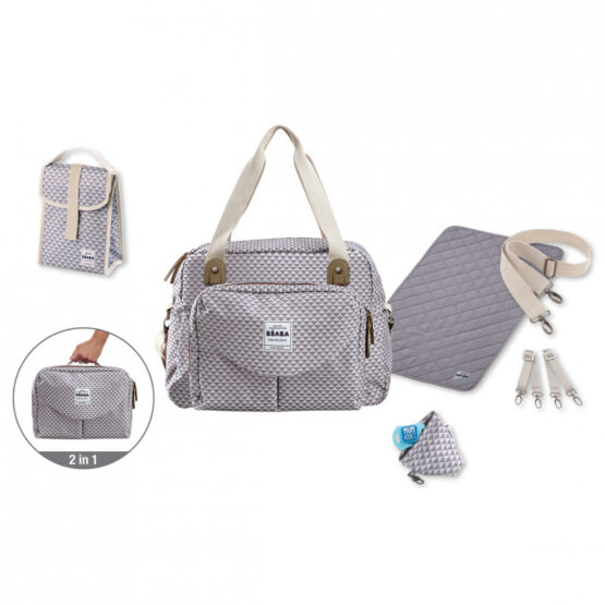 Geanta de infasat Beaba Geneva II Coral B940212