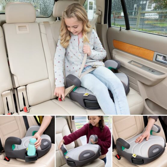 Inaltator Auto Graco EverSure Lite i-Size Cherry GC2002ZACHR000