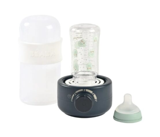 Incalzitor biberoane si sterilizator Beaba BabyMilk Second Night Blue B911720