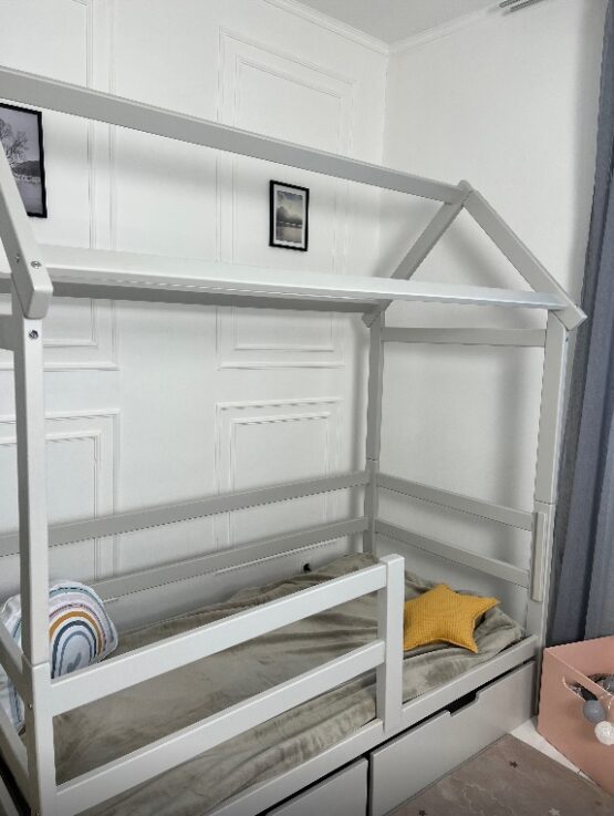 Pat Goydalka TERRY cu sertar (1B810-5) Gri 160x80cm