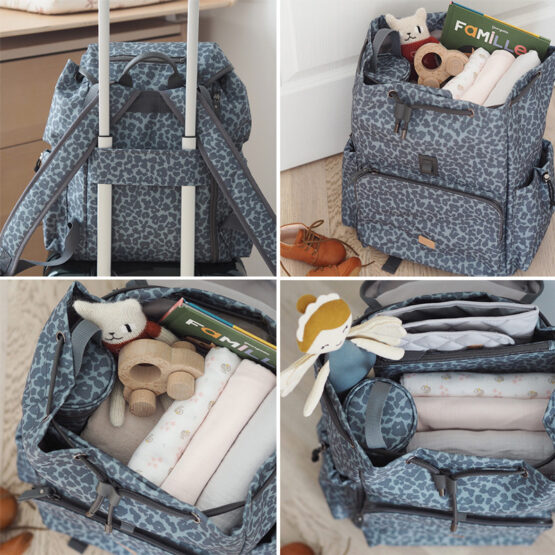 Rucsac de infasat Beaba Vancouver Cherry Blossom B940269