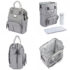 Rucsac de infasat Beaba Wellington Heather Grey B940262