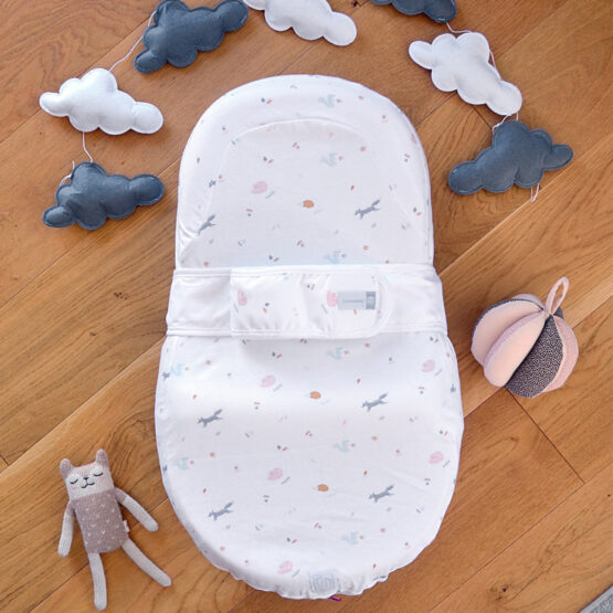 Saltea Fiziologica pentru bebelusi Beaba Cocoonababy, Happy Fox RC0445178