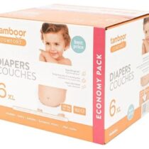 Scutece Tamboor XL Comfort Mega Box marimea 6 (16+ kg), 62 buc.