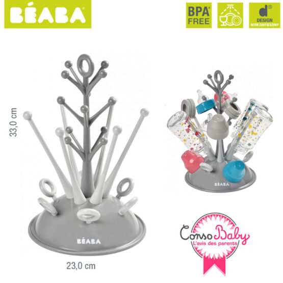 Uscator biberoane Beaba Gri B911671