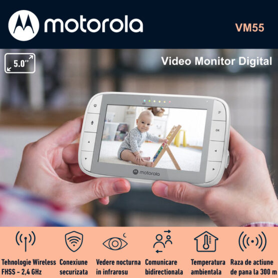 Video Monitor Digital Motorola VM55