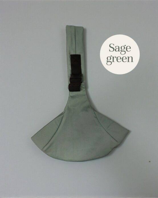 Port-bebe By Bagy Soft Basic (Sage Green), 0-15 kg
