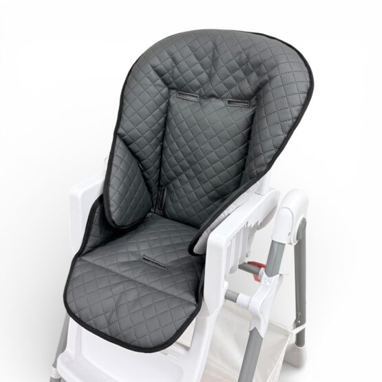 Универсальный чехол из Эко кожи на стульчик, Holala Kids, Classic, Gri