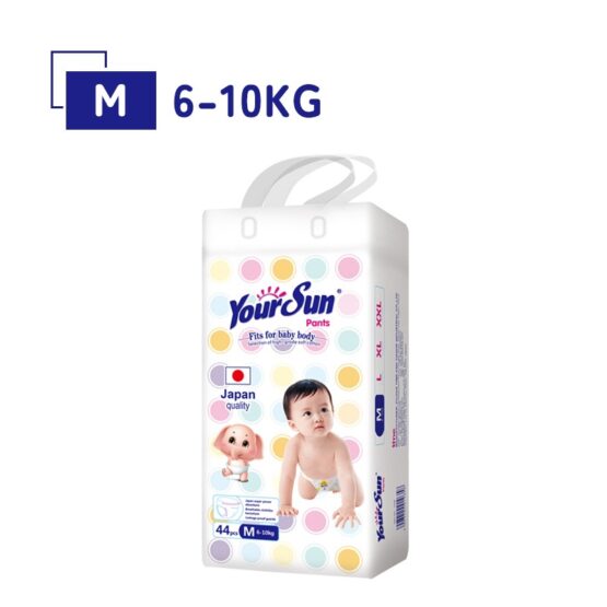 Подгузники YOURSUN размер М 6-10 кг, 62 шт.