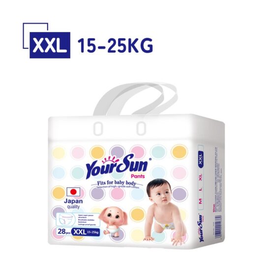 Трусики YOURSUN размер XXL,15-25 kg, 28 buc.