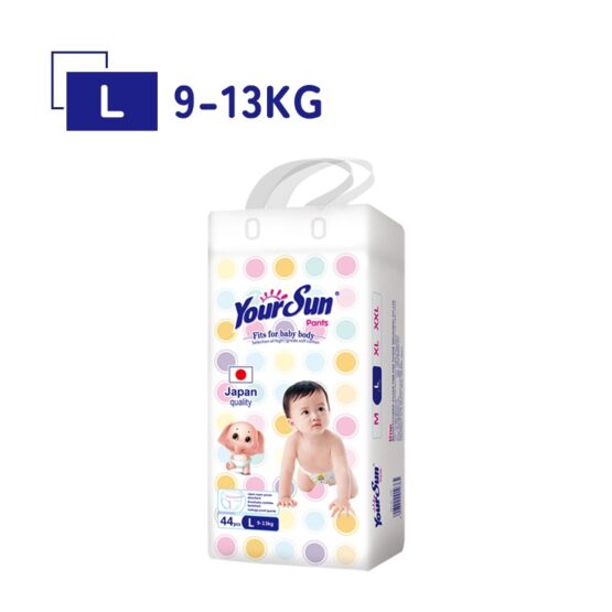 Трусики YOURSUN размер L, 9-13 кг, 44 шт.