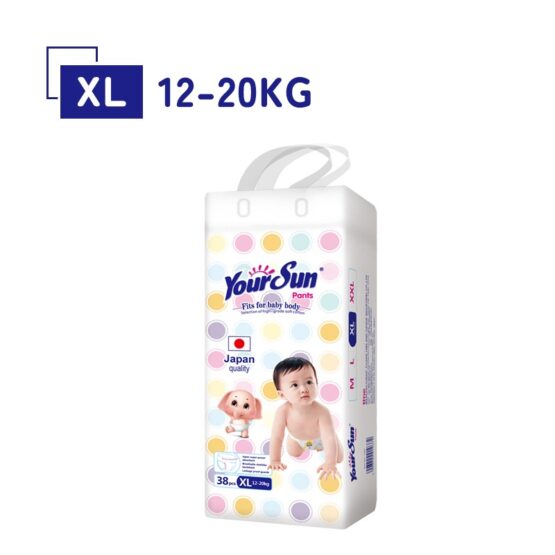 Трусики YOURSUN размер XL,12-20 kg, 38 buc.