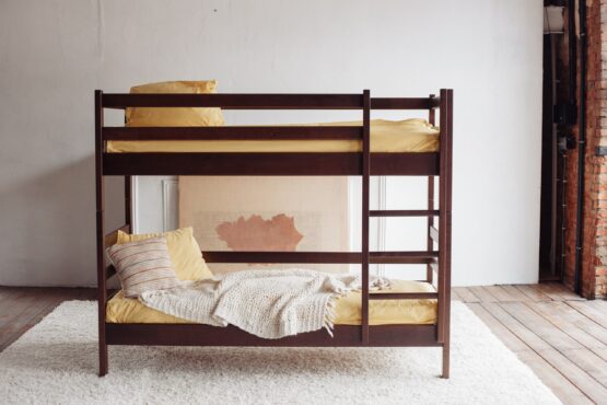 Двухъярусная кровать Duos Little Коричневый 190×80см